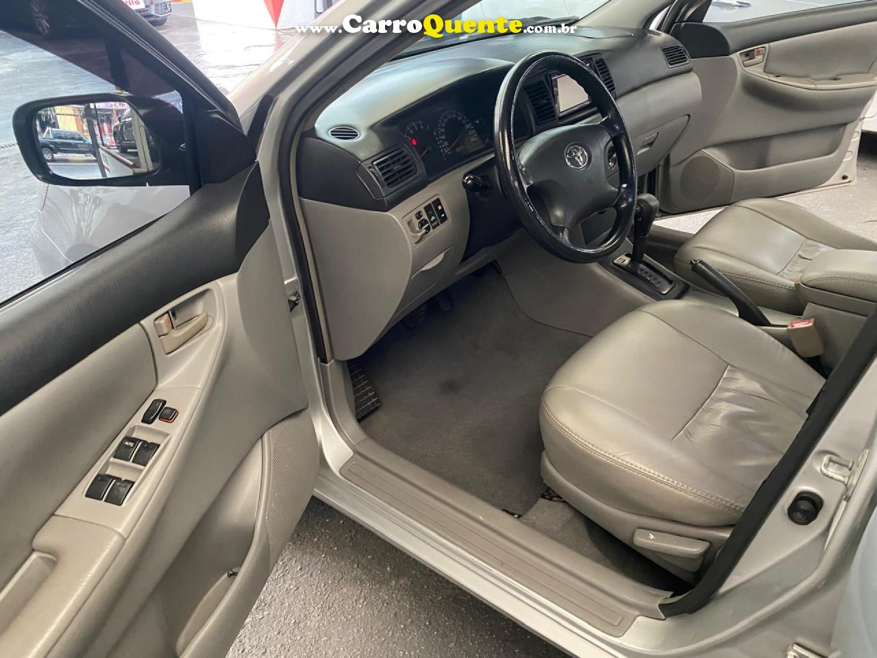 TOYOTA   COROLLA XLI 1.81.8 FLEX 16V AUT.   PRATA 2008 1.8 FLEX - Loja