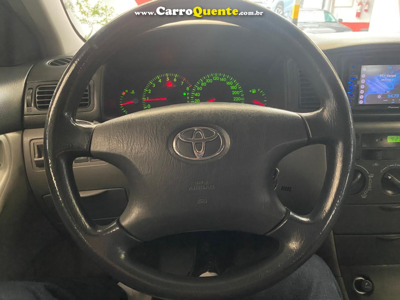 TOYOTA   COROLLA XLI 1.81.8 FLEX 16V AUT.   PRATA 2008 1.8 FLEX - Loja