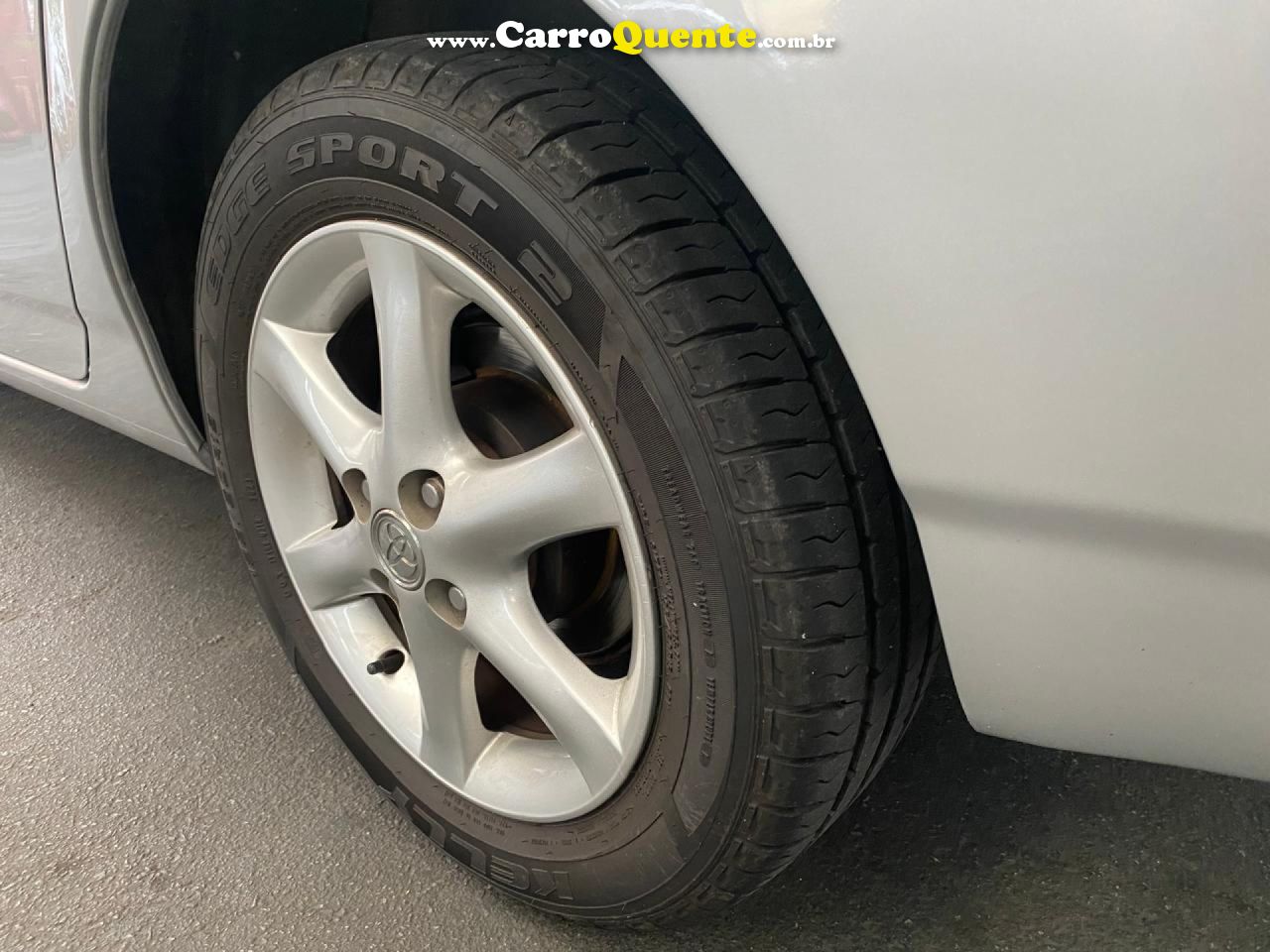 TOYOTA   COROLLA XLI 1.81.8 FLEX 16V AUT.   PRATA 2008 1.8 FLEX - Loja