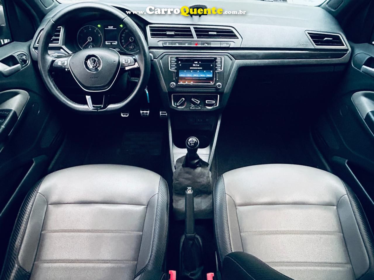 VOLKSWAGEN   SAVEIRO CROSS 1.6 T.FLEX 16V CD   BRANCO 2017 1.6 FLEX - Loja