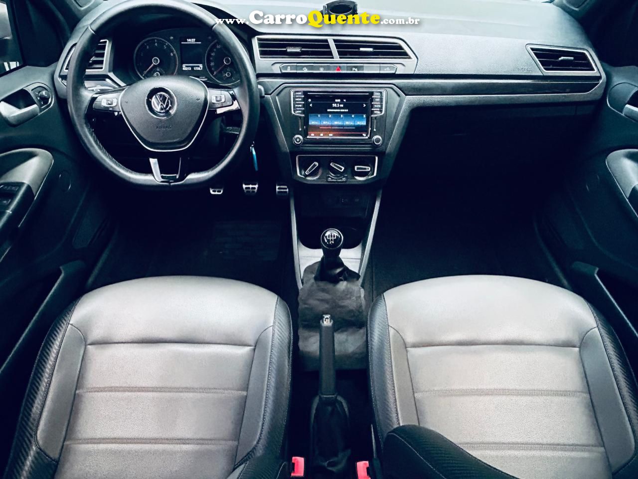 VOLKSWAGEN   SAVEIRO CROSS 1.6 T.FLEX 16V CD   BRANCO 2017 1.6 FLEX - Loja