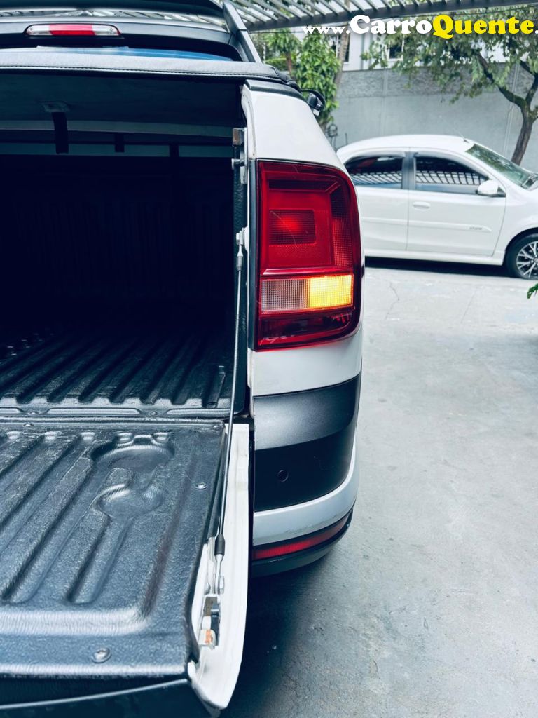 VOLKSWAGEN   SAVEIRO CROSS 1.6 T.FLEX 16V CD   BRANCO 2017 1.6 FLEX - Loja