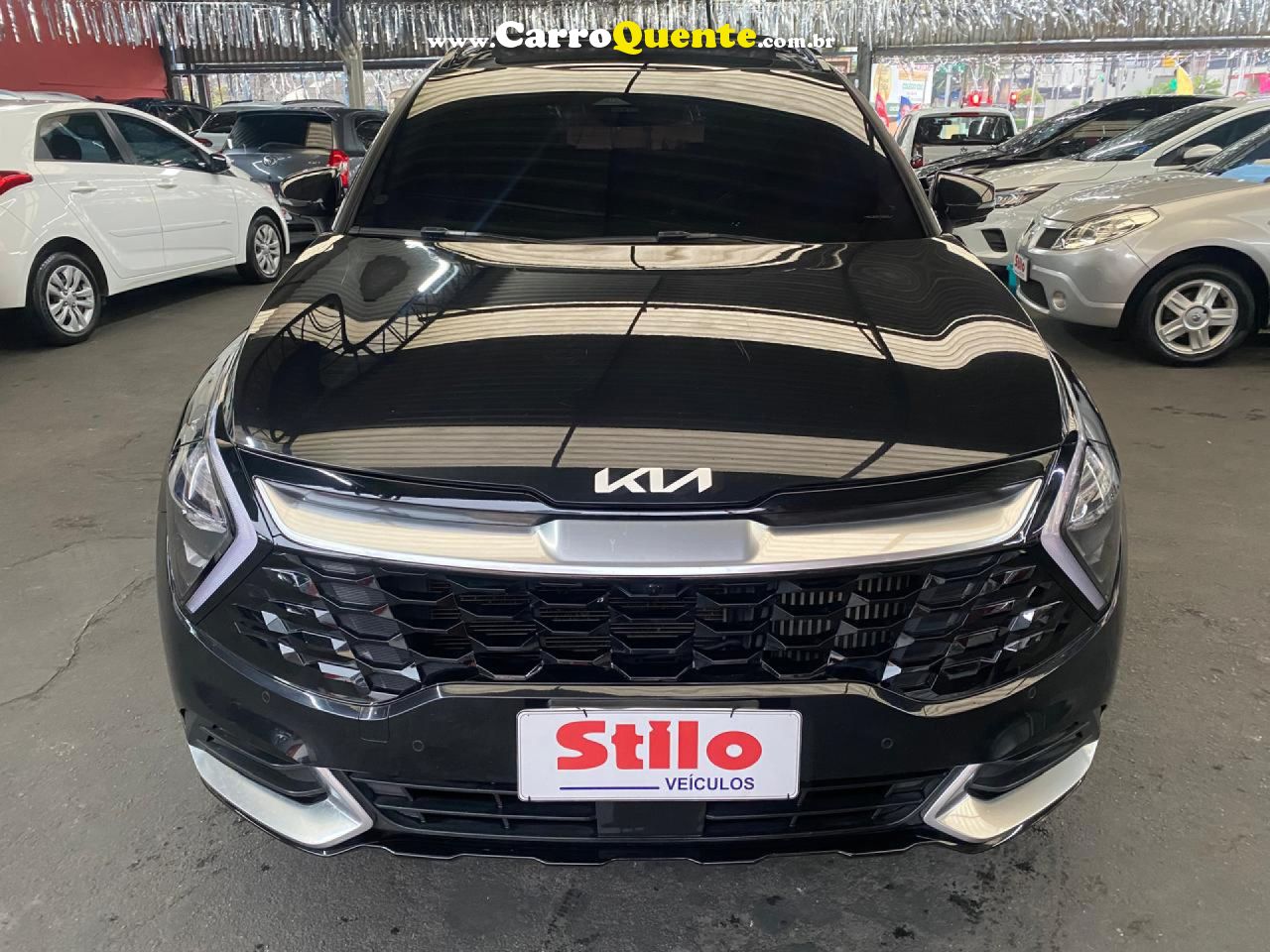 KIA   SPORTAGE EXP P. 1.6 T-GDI (HÍBRIDO)   PRETO 2024 1.6 GASOLINA E ELÉTRICO - Loja
