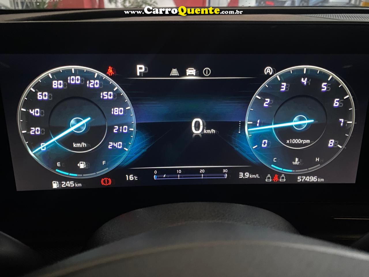 KIA   SPORTAGE EXP P. 1.6 T-GDI (HÍBRIDO)   PRETO 2024 1.6 GASOLINA E ELÉTRICO - Loja