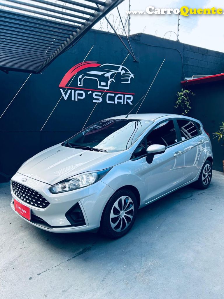 FORD   FIESTA SE 1.6 16V FLEX 5P   PRATA 2018 1.6 FLEX - Loja