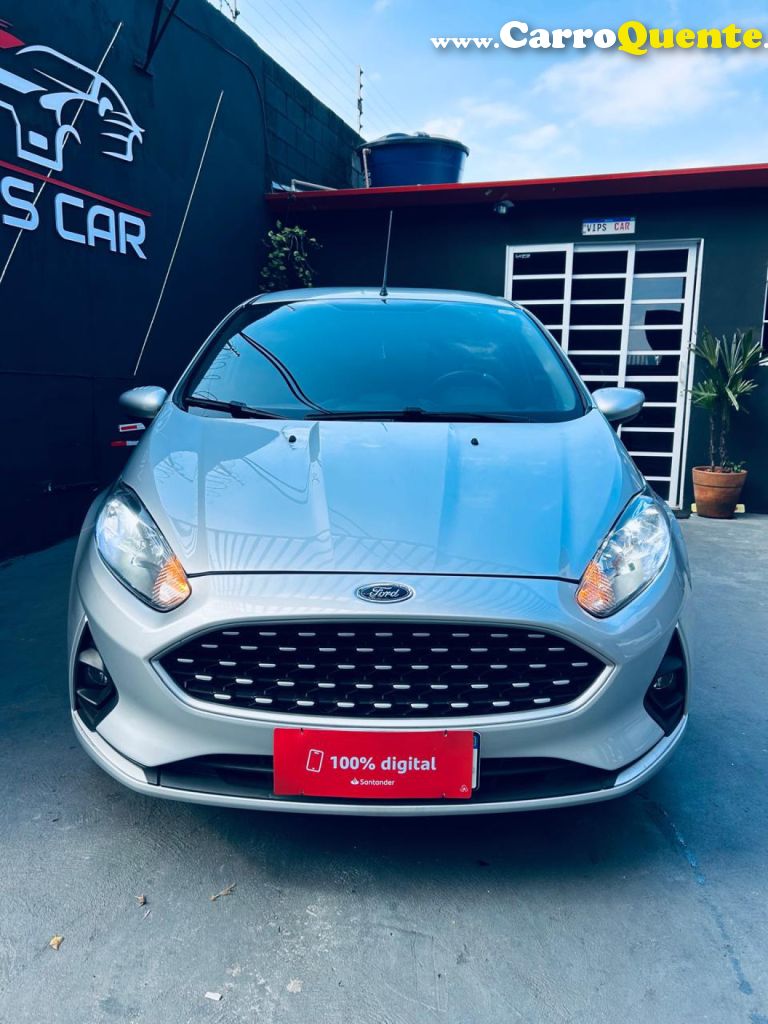 FORD   FIESTA SE 1.6 16V FLEX 5P   PRATA 2018 1.6 FLEX - Loja