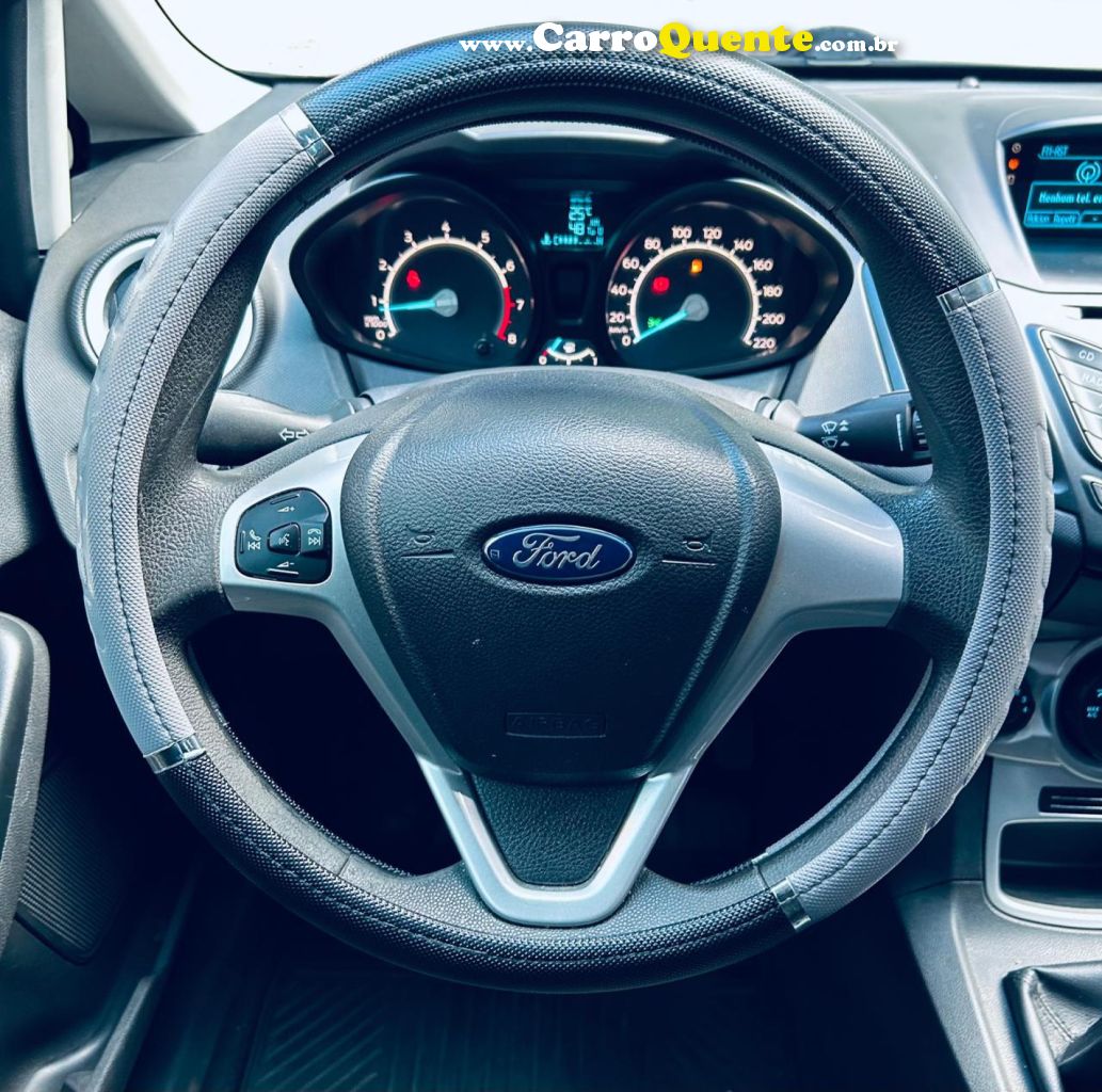 FORD   FIESTA SE 1.6 16V FLEX 5P   PRATA 2018 1.6 FLEX - Loja