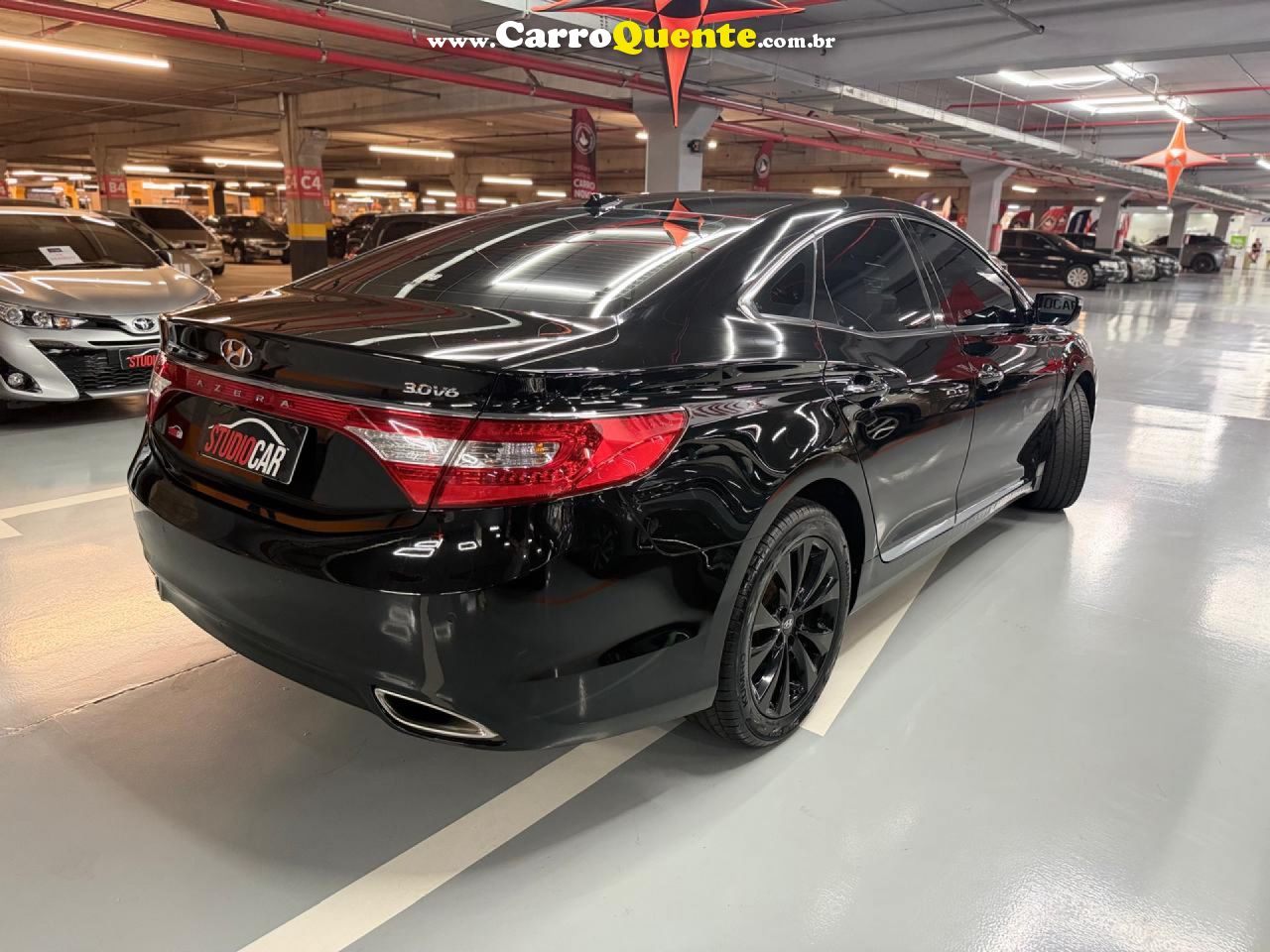 HYUNDAI   AZERA 3.0 V6 24V 4P AUT.   PRETO 2014 3.0 GASOLINA - Loja