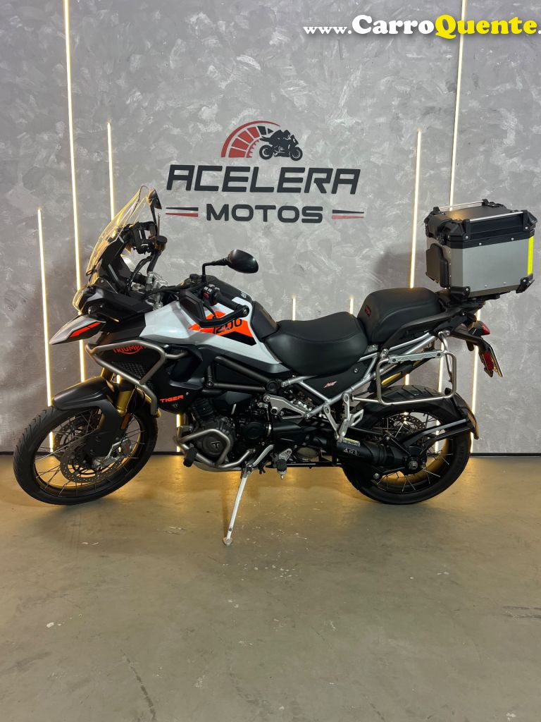 TRIUMPH   TIGER 1200 RALLY PRO   BRANCO 2022 1200 GASOLINA - Loja