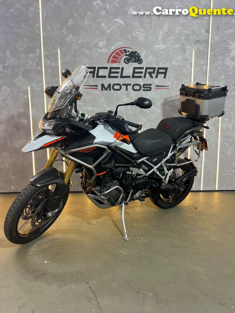 TRIUMPH   TIGER 1200 RALLY PRO   BRANCO 2022 1200 GASOLINA - Loja