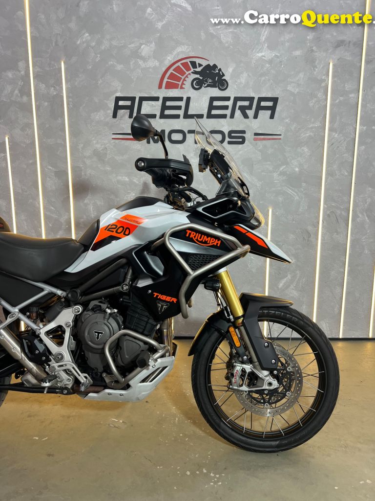 TRIUMPH   TIGER 1200 RALLY PRO   BRANCO 2022 1200 GASOLINA - Loja