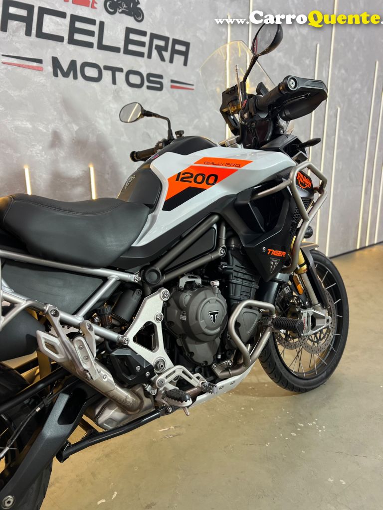 TRIUMPH   TIGER 1200 RALLY PRO   BRANCO 2022 1200 GASOLINA - Loja