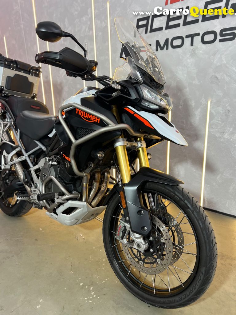TRIUMPH   TIGER 1200 RALLY PRO   BRANCO 2022 1200 GASOLINA - Loja