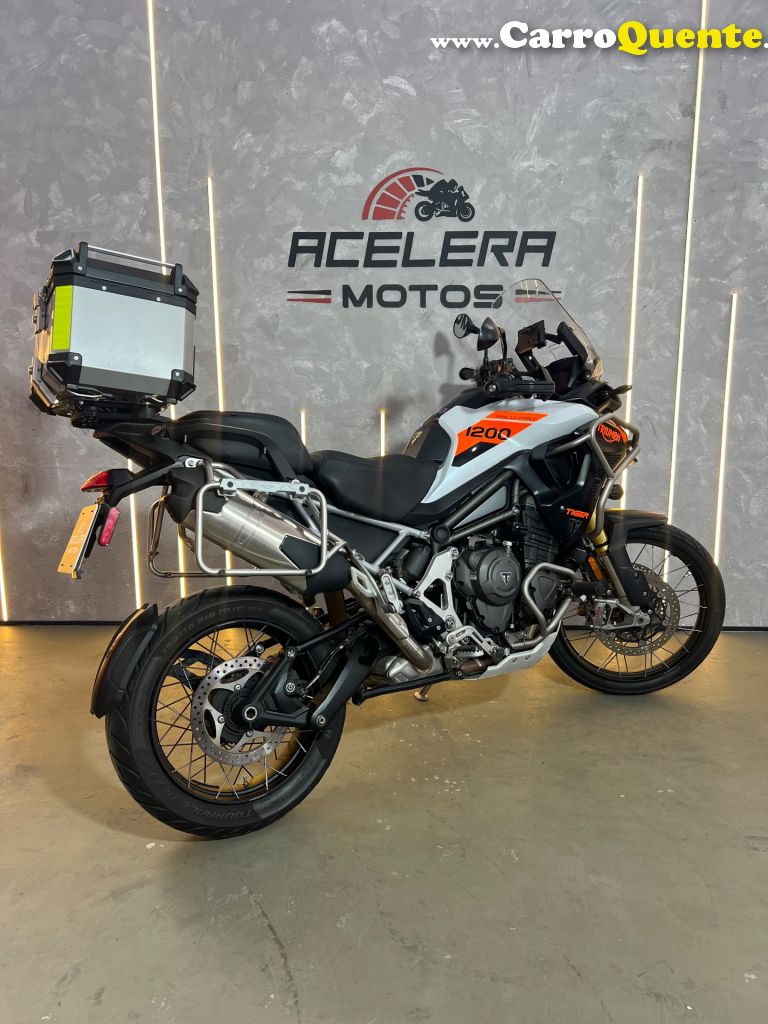 TRIUMPH   TIGER 1200 RALLY PRO   BRANCO 2022 1200 GASOLINA - Loja