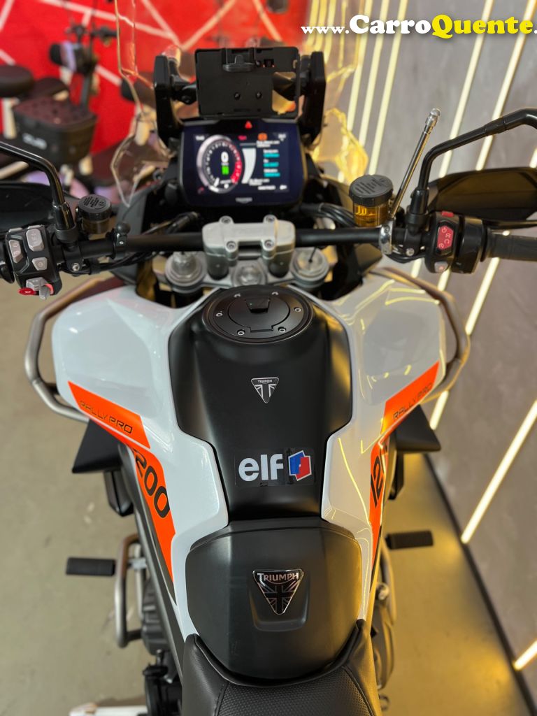 TRIUMPH   TIGER 1200 RALLY PRO   BRANCO 2022 1200 GASOLINA - Loja