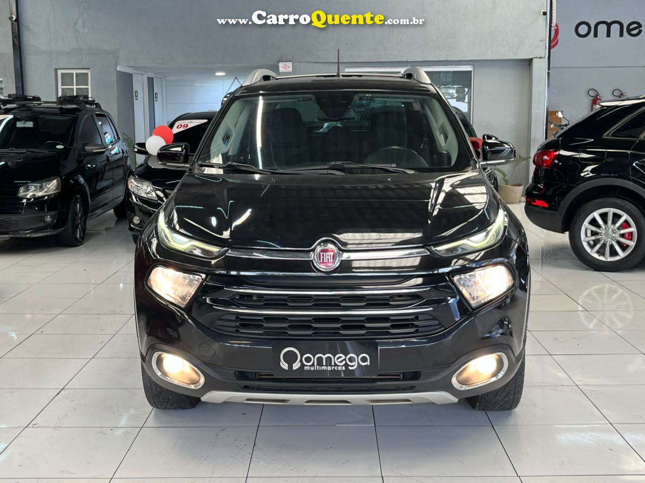 FIAT   TORO VOLCANO 2.0 16V 4X4 TB DIESEL AUT.   PRETO 2019 2.0 DIESEL - Loja