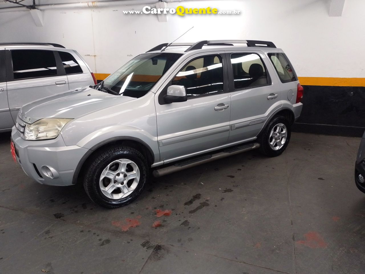 FORD   ECOSPORT XLT 1.6 1.6 FLEX 8V 5P   PRATA 2011 1.6 FLEX - Loja