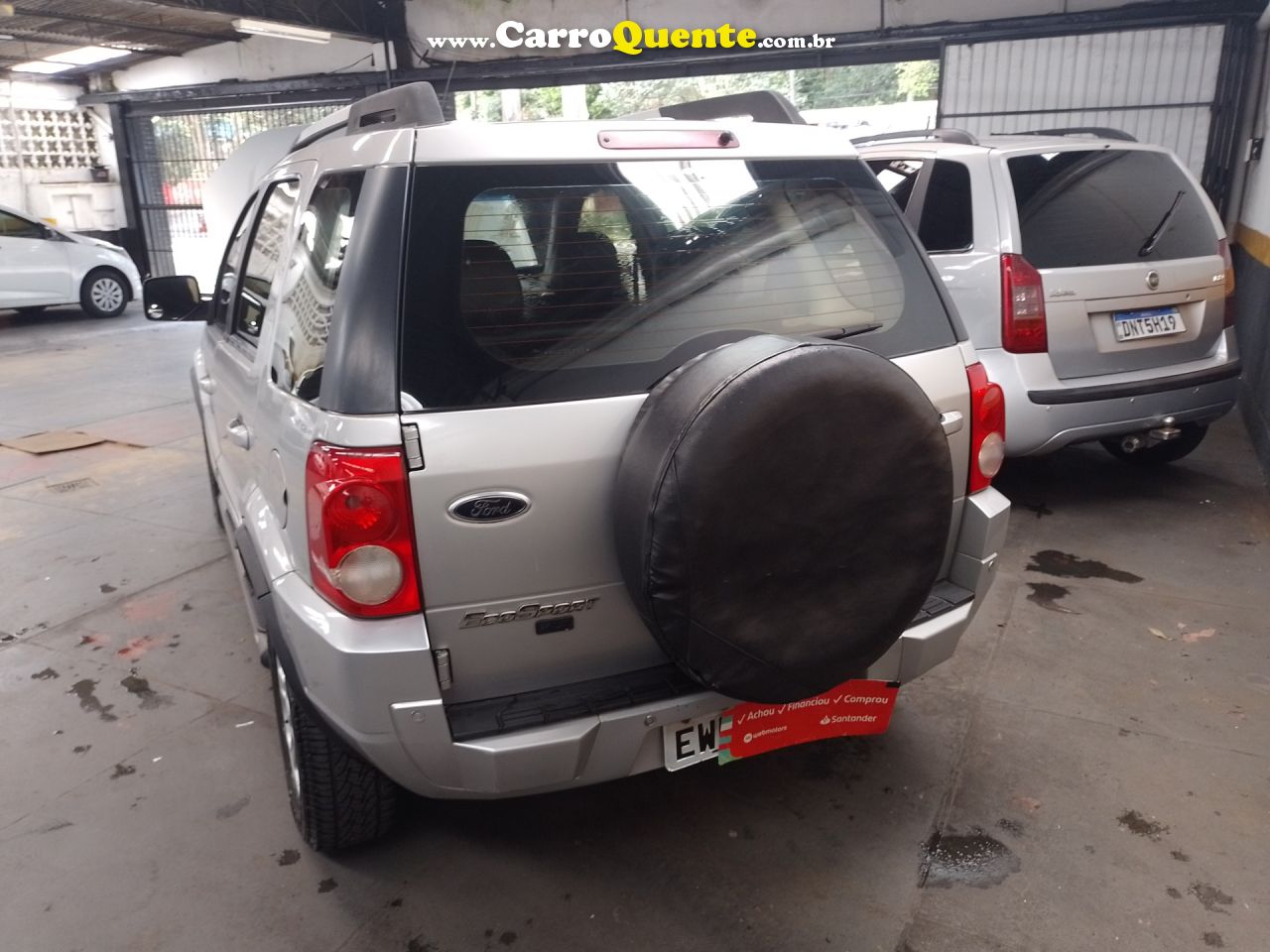 FORD   ECOSPORT XLT 1.6 1.6 FLEX 8V 5P   PRATA 2011 1.6 FLEX - Loja