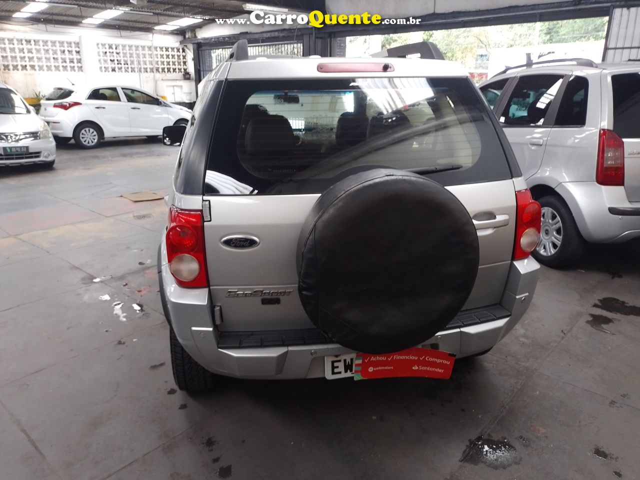 FORD   ECOSPORT XLT 1.6 1.6 FLEX 8V 5P   PRATA 2011 1.6 FLEX - Loja