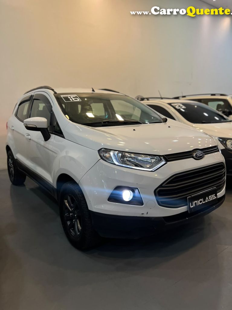 FORD   ECOSPORT FREESTYLE 1.6 16V FLEX 5P AUT.   BRANCO 2016 1.6 FLEX - Loja