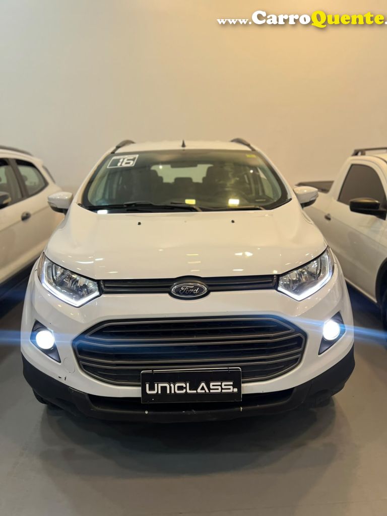 FORD   ECOSPORT FREESTYLE 1.6 16V FLEX 5P AUT.   BRANCO 2016 1.6 FLEX - Loja