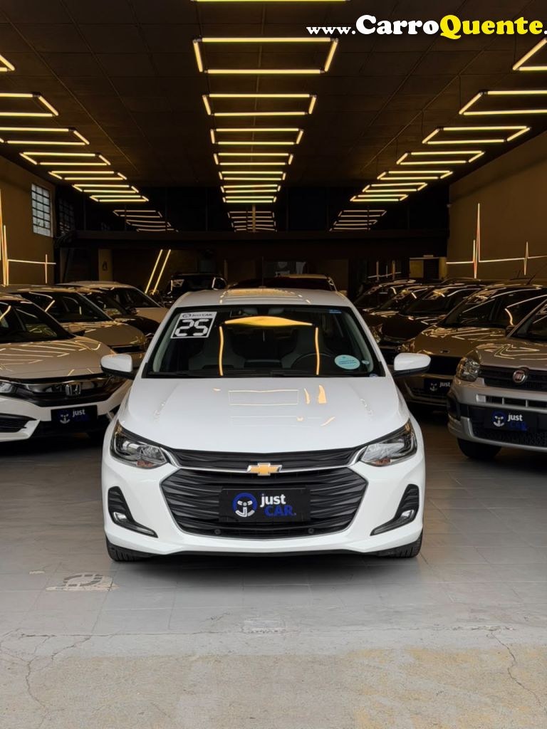 CHEVROLET   ONIX HATCH 1.0 12V FLEX 5P MEC.   BRANCO 2025 1.0 FLEX - Loja