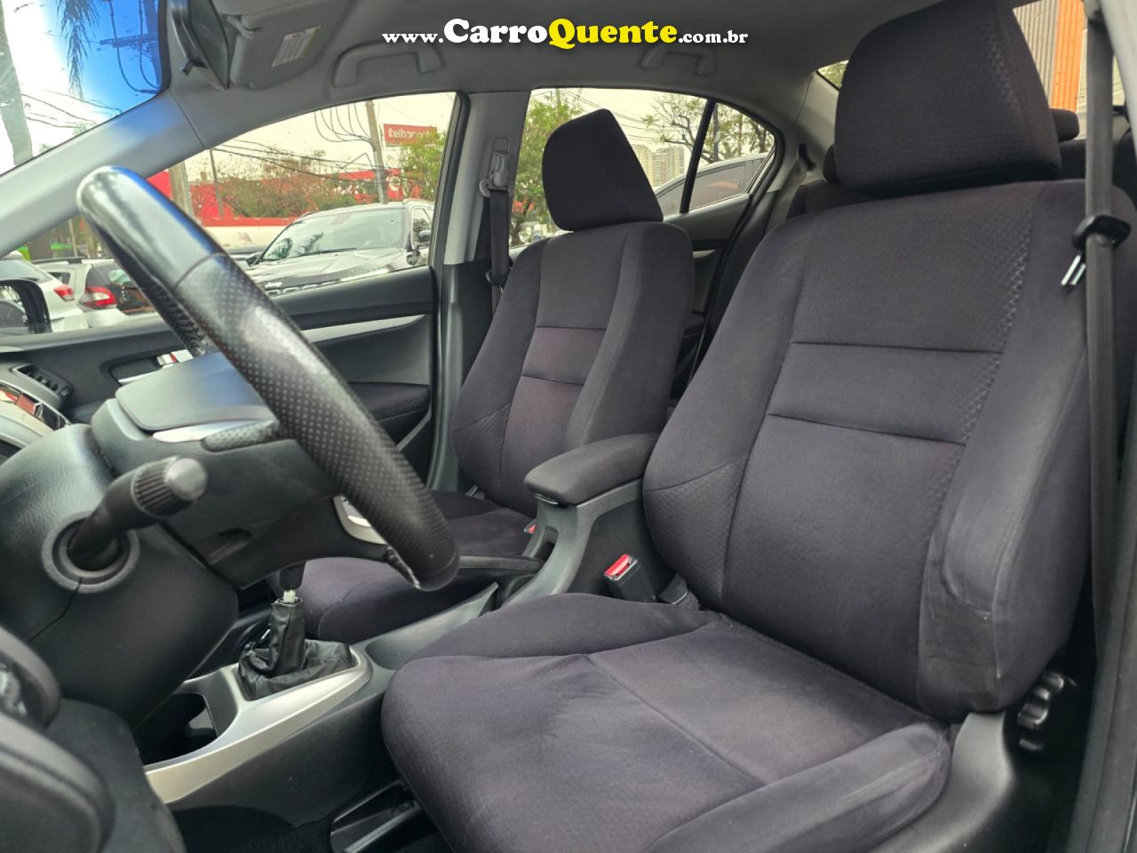 HONDA   CITY SEDAN EX 1.5 FLEX 16V 4P MEC.   CINZA 2010 1.5 FLEX - Loja