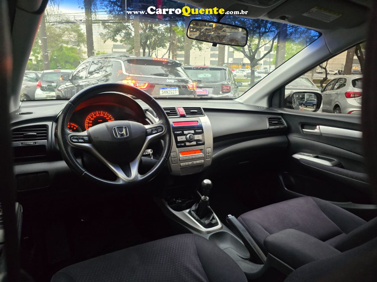 HONDA   CITY SEDAN EX 1.5 FLEX 16V 4P MEC.   CINZA 2010 1.5 FLEX - Loja