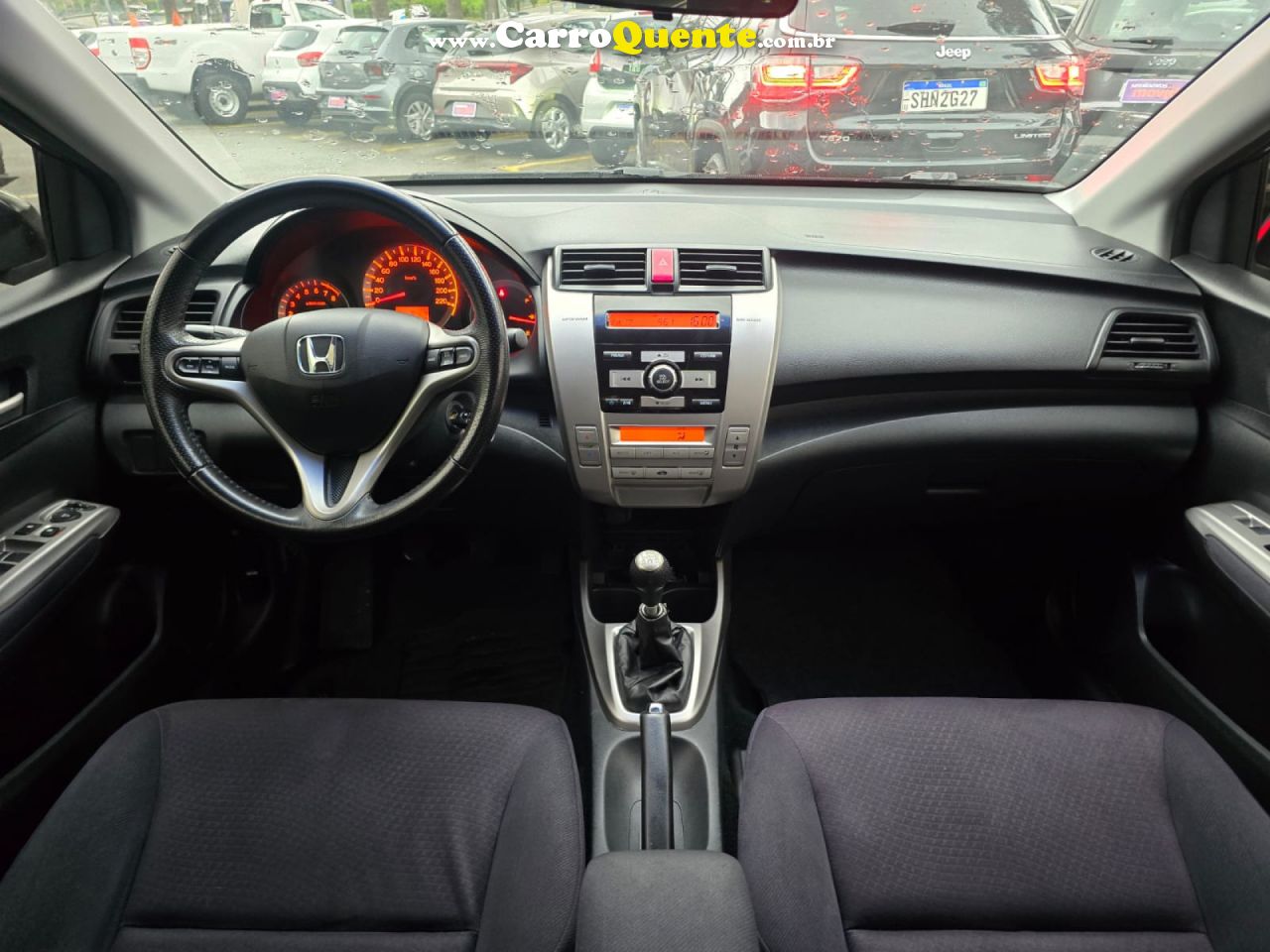 HONDA   CITY SEDAN EX 1.5 FLEX 16V 4P MEC.   CINZA 2010 1.5 FLEX - Loja