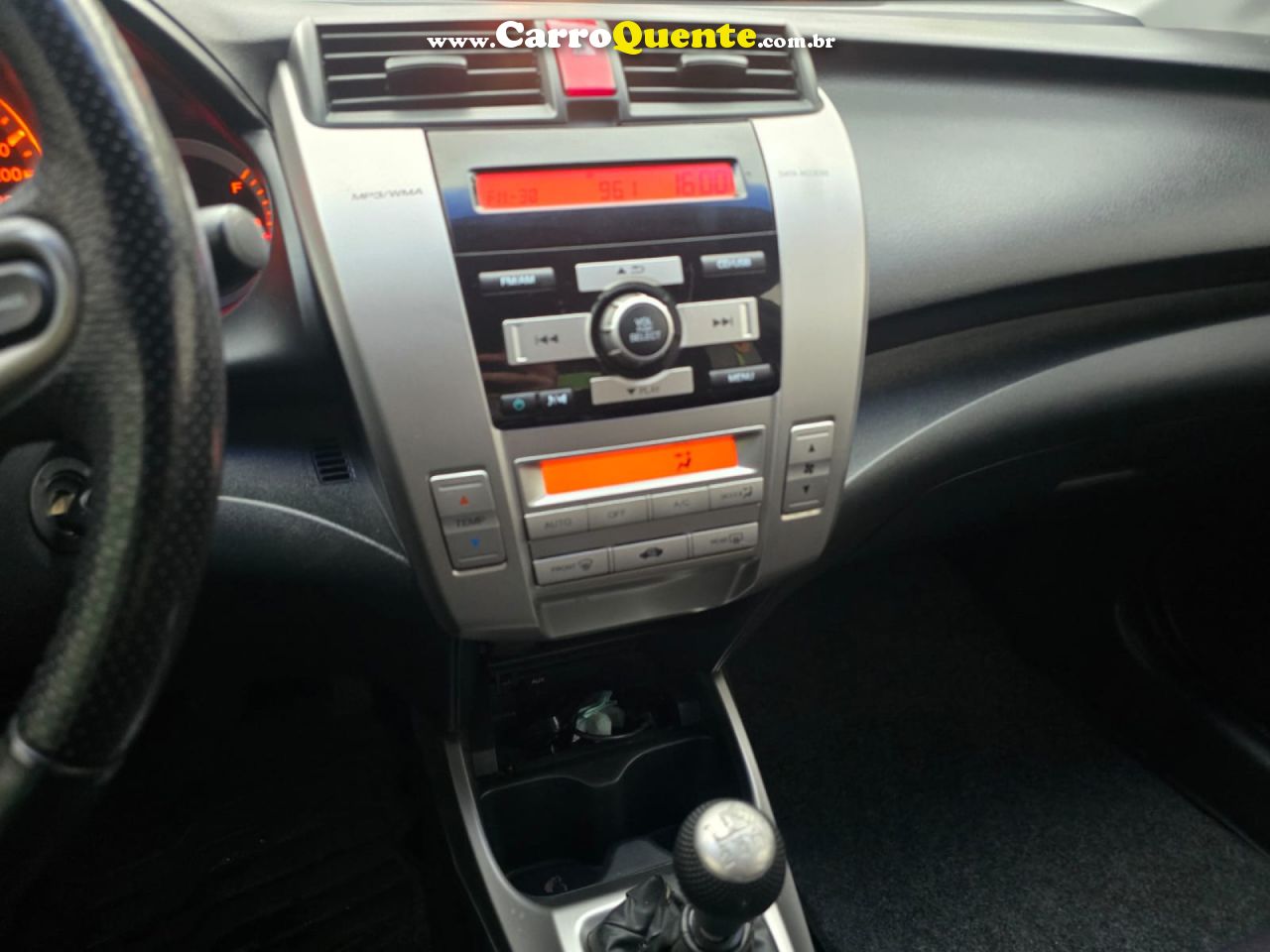 HONDA   CITY SEDAN EX 1.5 FLEX 16V 4P MEC.   CINZA 2010 1.5 FLEX - Loja