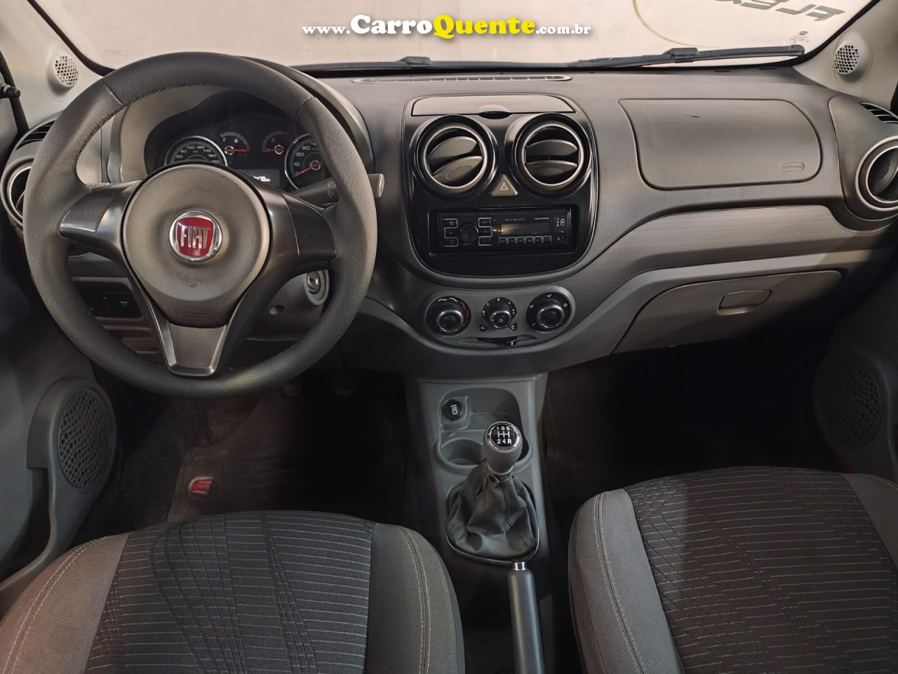 FIAT   PALIO ATTRACTIVE 1.0 EVO FIRE FLEX 8V 5P   VERMELHO 2016 1.0 FLEX - Loja