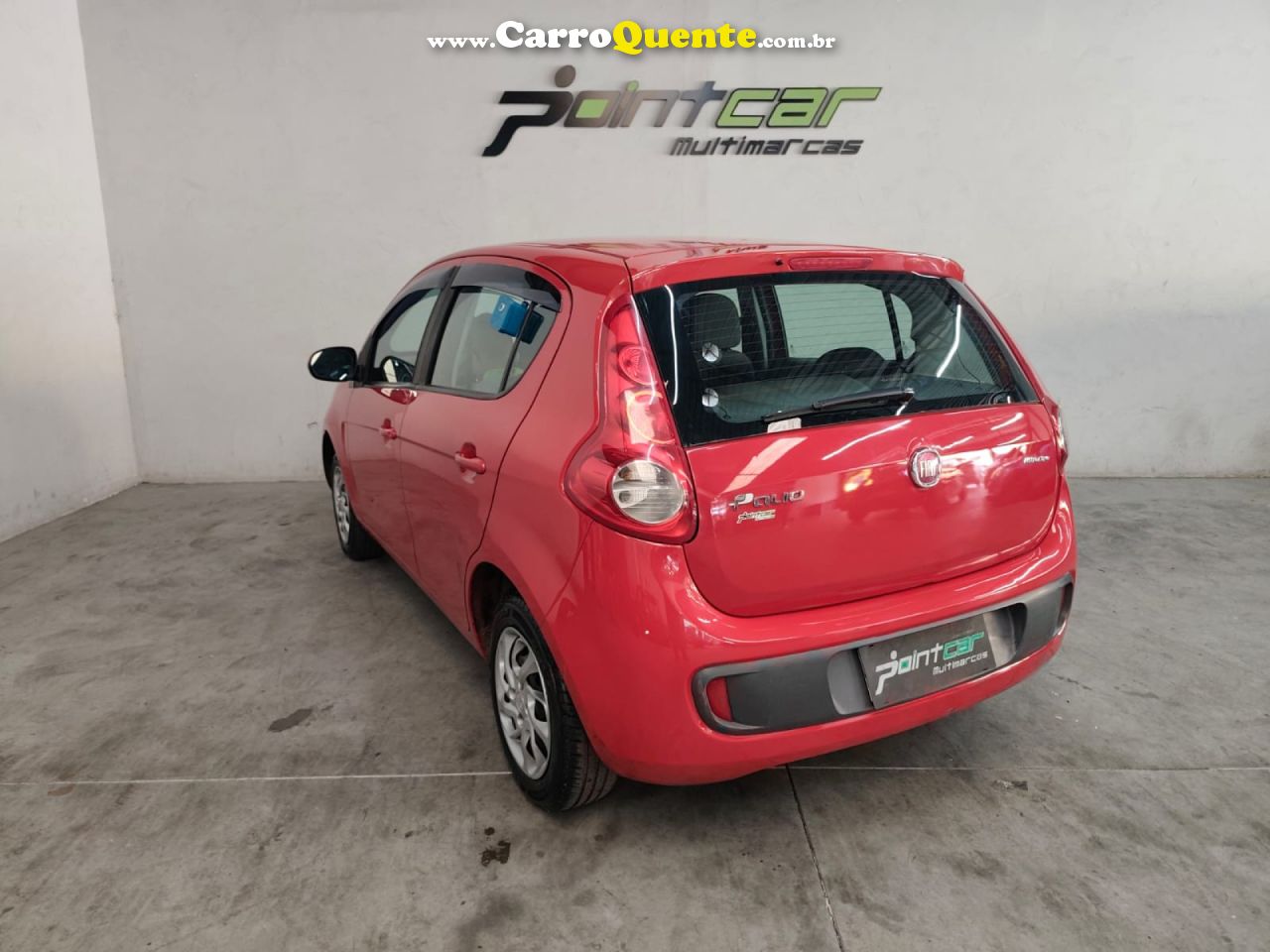 FIAT   PALIO ATTRACTIVE 1.0 EVO FIRE FLEX 8V 5P   VERMELHO 2016 1.0 FLEX - Loja