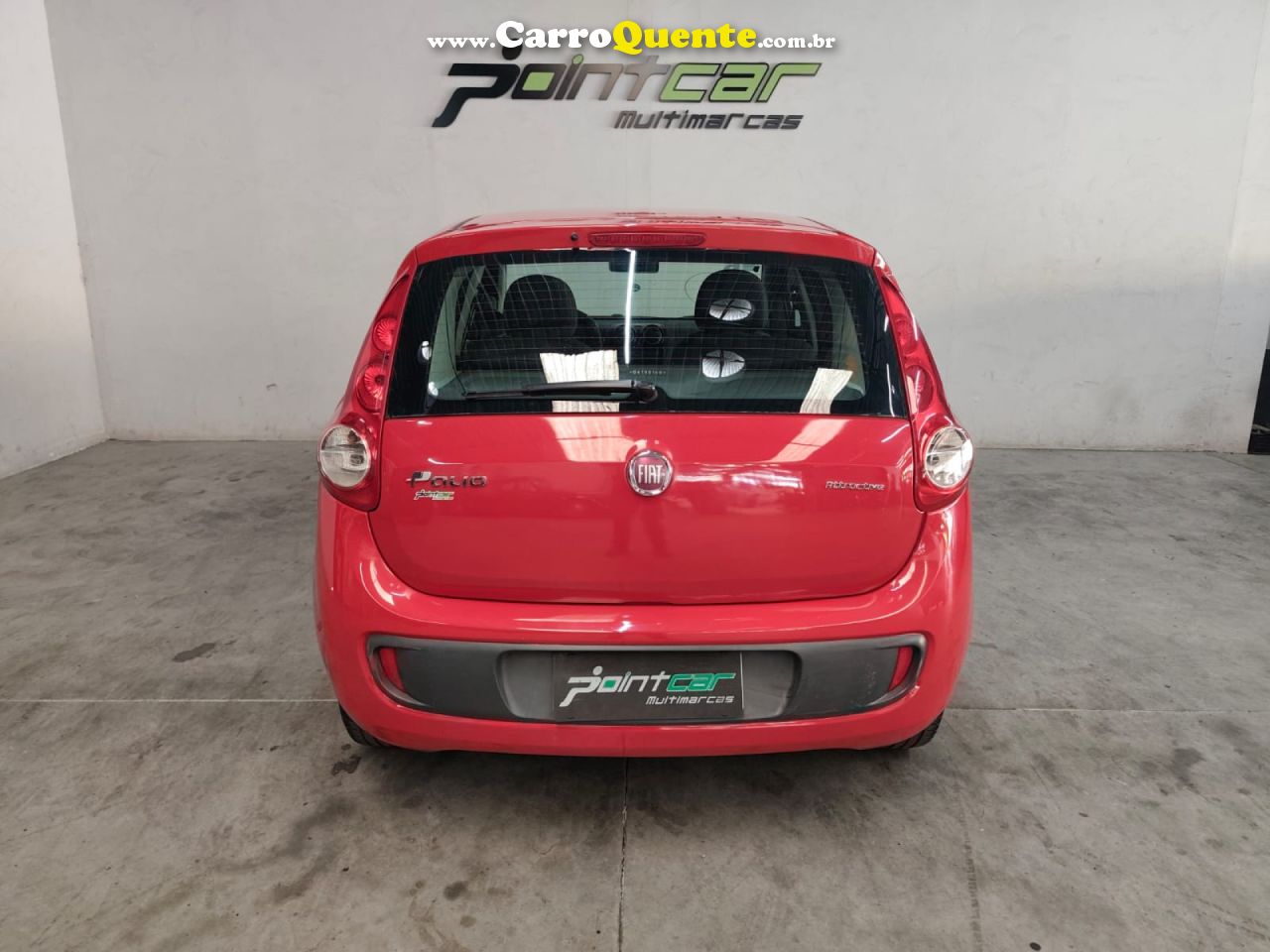 FIAT   PALIO ATTRACTIVE 1.0 EVO FIRE FLEX 8V 5P   VERMELHO 2016 1.0 FLEX - Loja