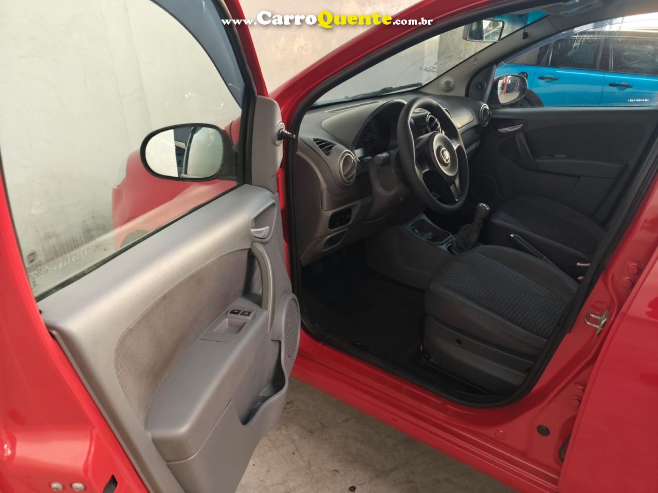 FIAT   PALIO ATTRACTIVE 1.0 EVO FIRE FLEX 8V 5P   VERMELHO 2016 1.0 FLEX - Loja