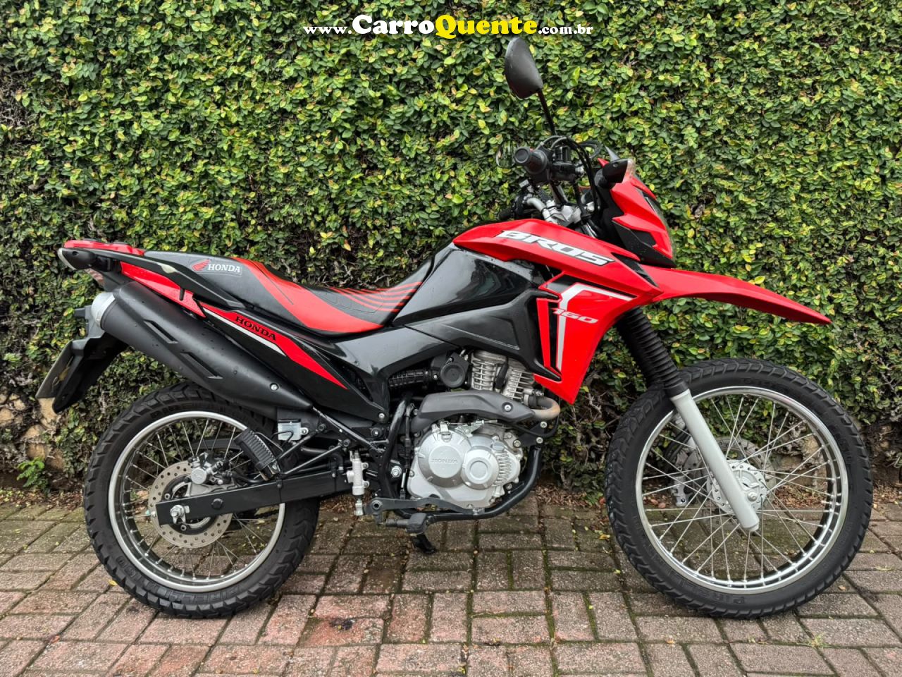 HONDA   NXR 160 BROS ESDD   VERMELHO 2024 160 GASOLINA - Loja