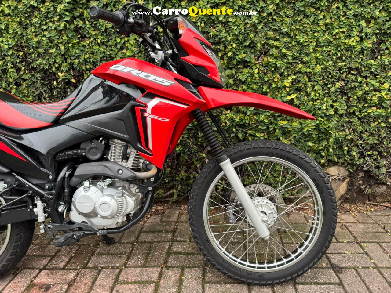 HONDA   NXR 160 BROS ESDD   VERMELHO 2024 160 GASOLINA - Loja