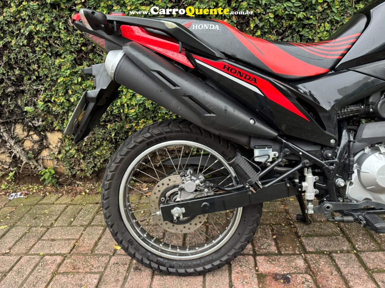 HONDA   NXR 160 BROS ESDD   VERMELHO 2024 160 GASOLINA - Loja