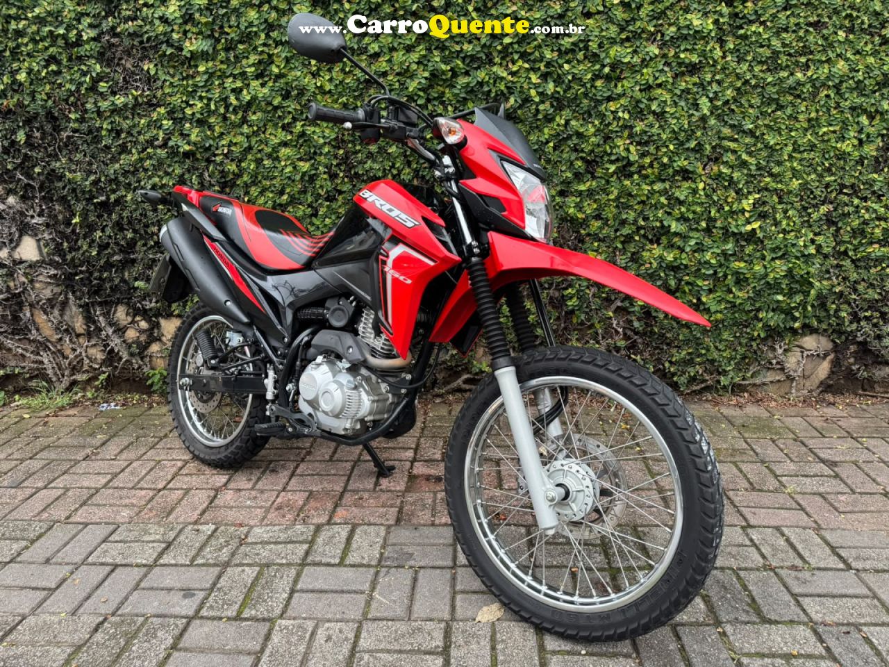 HONDA   NXR 160 BROS ESDD   VERMELHO 2024 160 GASOLINA - Loja
