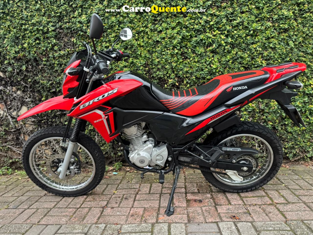 HONDA   NXR 160 BROS ESDD   VERMELHO 2024 160 GASOLINA - Loja