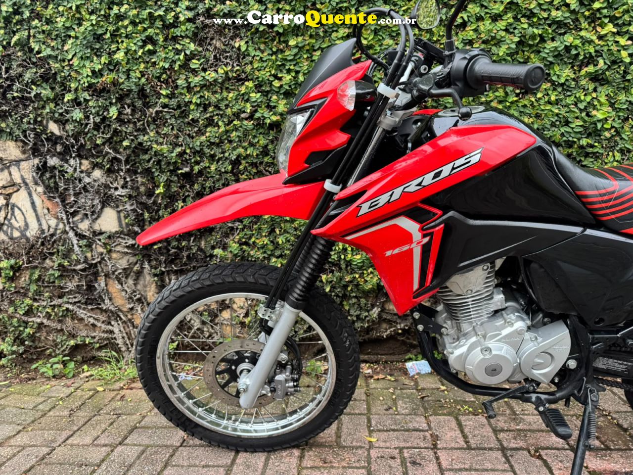 HONDA   NXR 160 BROS ESDD   VERMELHO 2024 160 GASOLINA - Loja