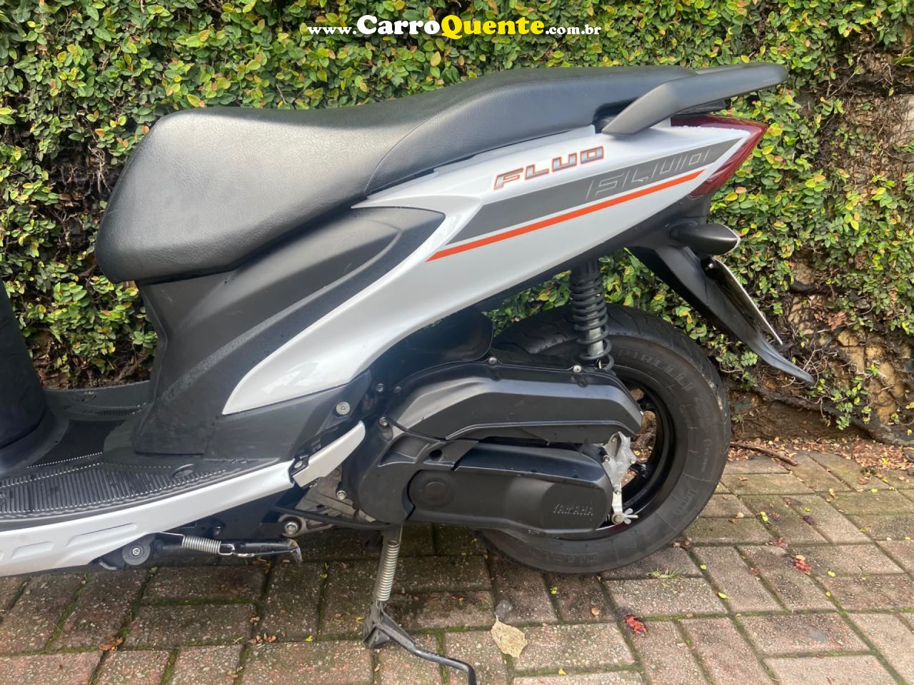 YAMAHA    FLUO 125   BRANCO 2024 125 GASOLINA - Loja