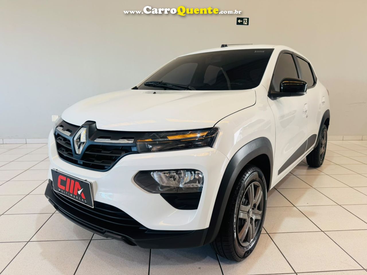 RENAULT   KWID INTENSE 1.0 FLEX 12V 5P MEC.   BRANCO 2026 1.0 FLEX - Loja