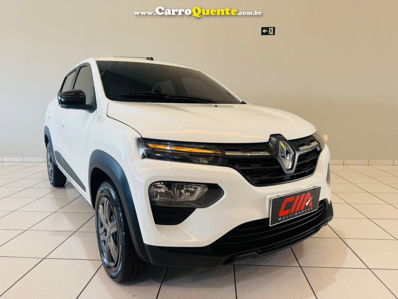 RENAULT   KWID INTENSE 1.0 FLEX 12V 5P MEC.   BRANCO 2026 1.0 FLEX - Loja