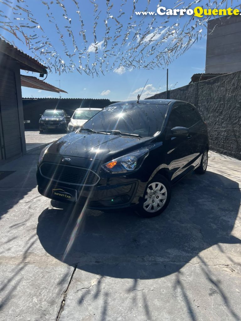 FORD   KA 1.5 SE PLUS 12V FLEX 5P MEC.   PRETO 2020 1.5 FLEX - Loja