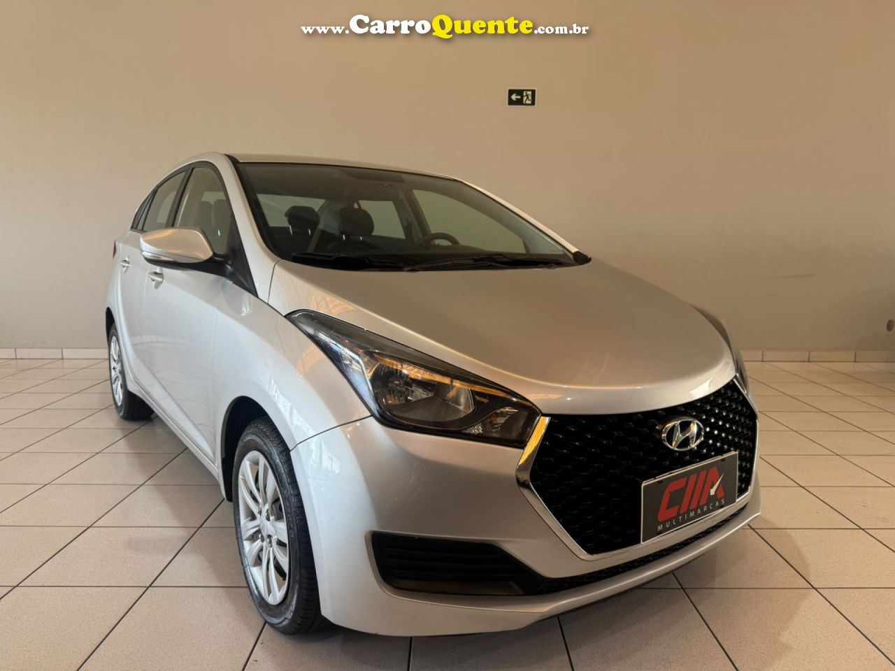 HYUNDAI   HB20S C.STYLEC.PLUS1.6 FLEX 16V AUT. 4P   PRATA 2019 1.6 FLEX - Loja