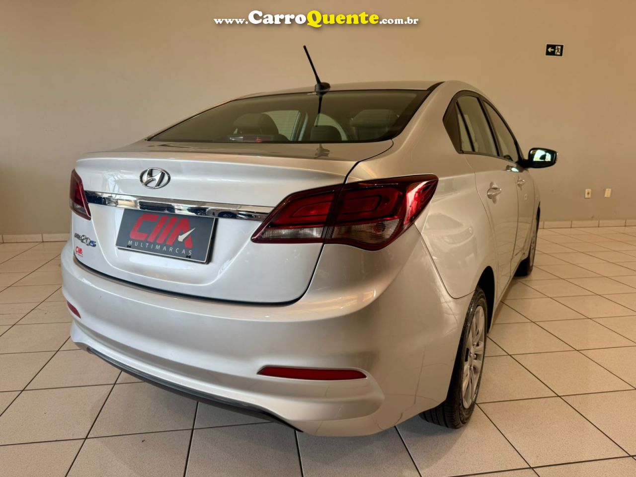 HYUNDAI   HB20S C.STYLEC.PLUS1.6 FLEX 16V AUT. 4P   PRATA 2019 1.6 FLEX - Loja