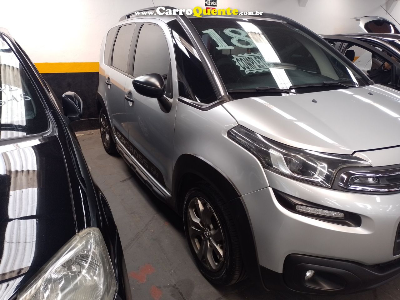 CITROËN   AIRCROSS LIVE 1.6 FLEX 16V 5P AUT.   PRATA 2018 1.6 FLEX - Loja