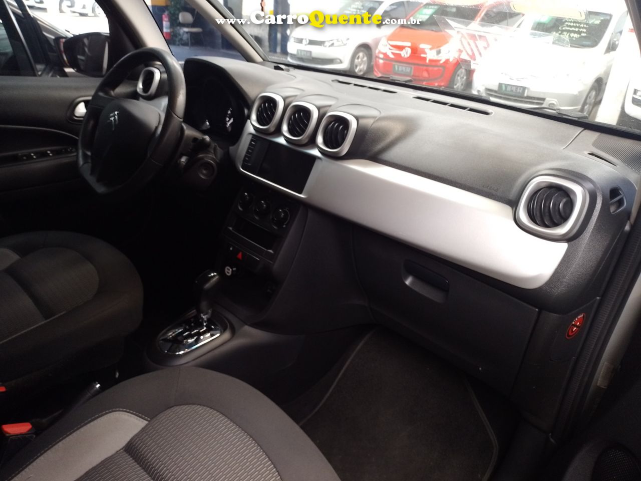CITROËN   AIRCROSS LIVE 1.6 FLEX 16V 5P AUT.   PRATA 2018 1.6 FLEX - Loja