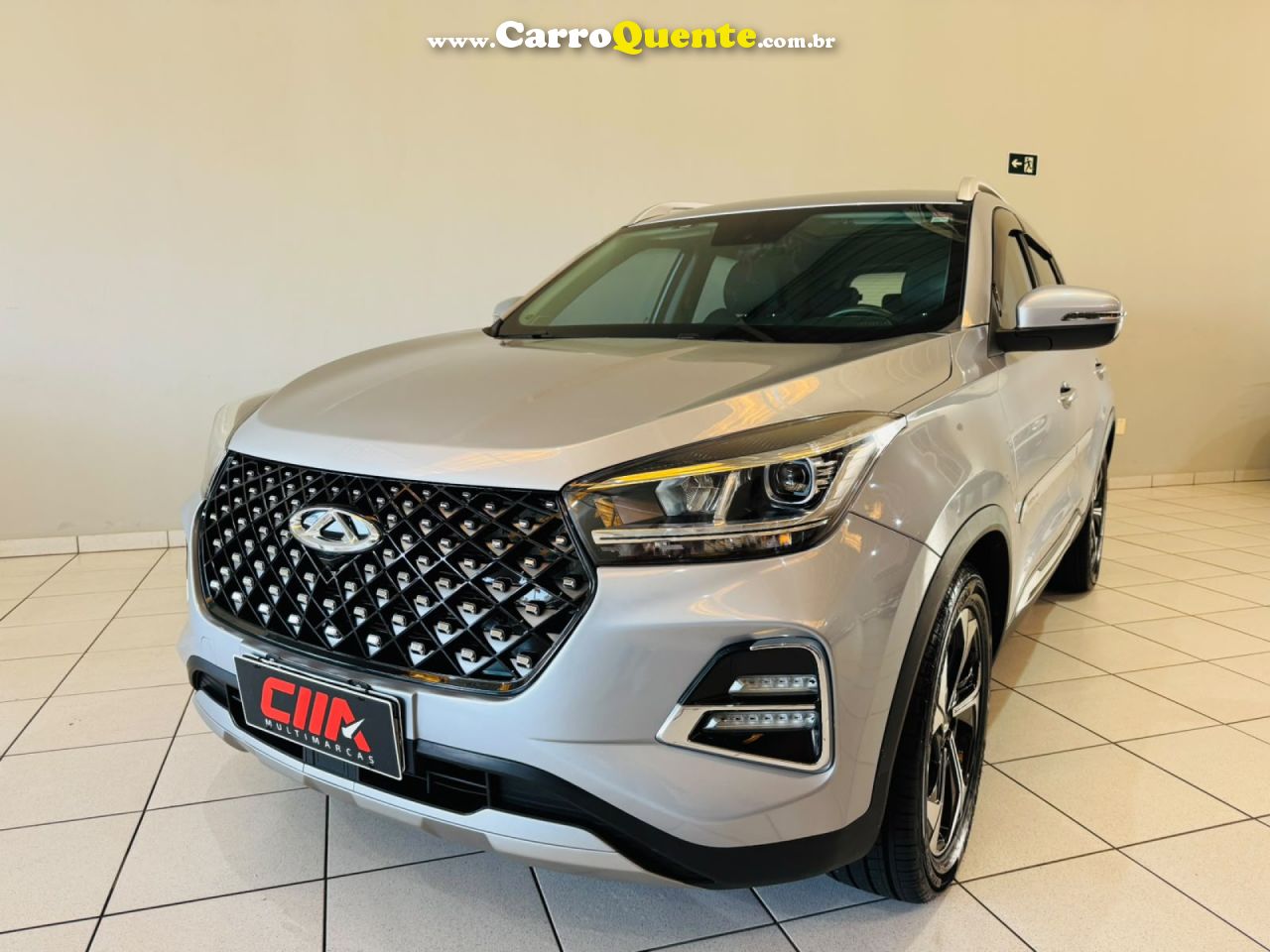 CHERY   TIGGO 5X PRO 1.5 TURBO FLEX AUT.   PRATA 2023 1.5 FLEX - Loja