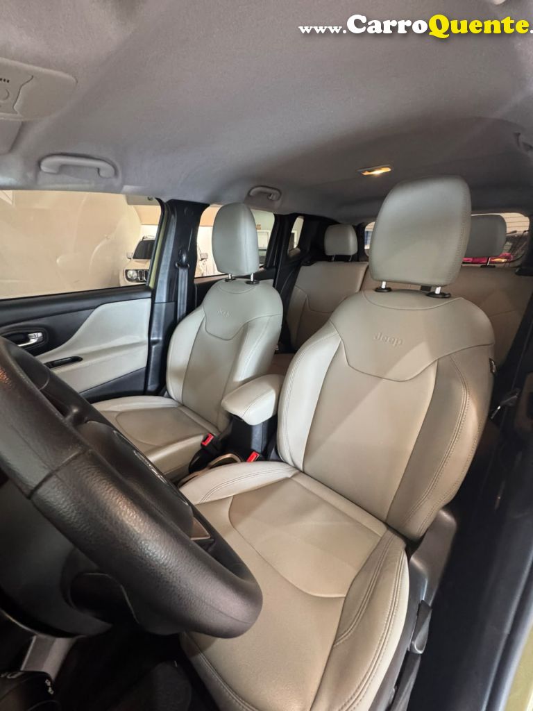 JEEP   RENEGADE1.8 4X2 FLEX 16V AUT.   VERDE 2016 1.8 FLEX - Loja